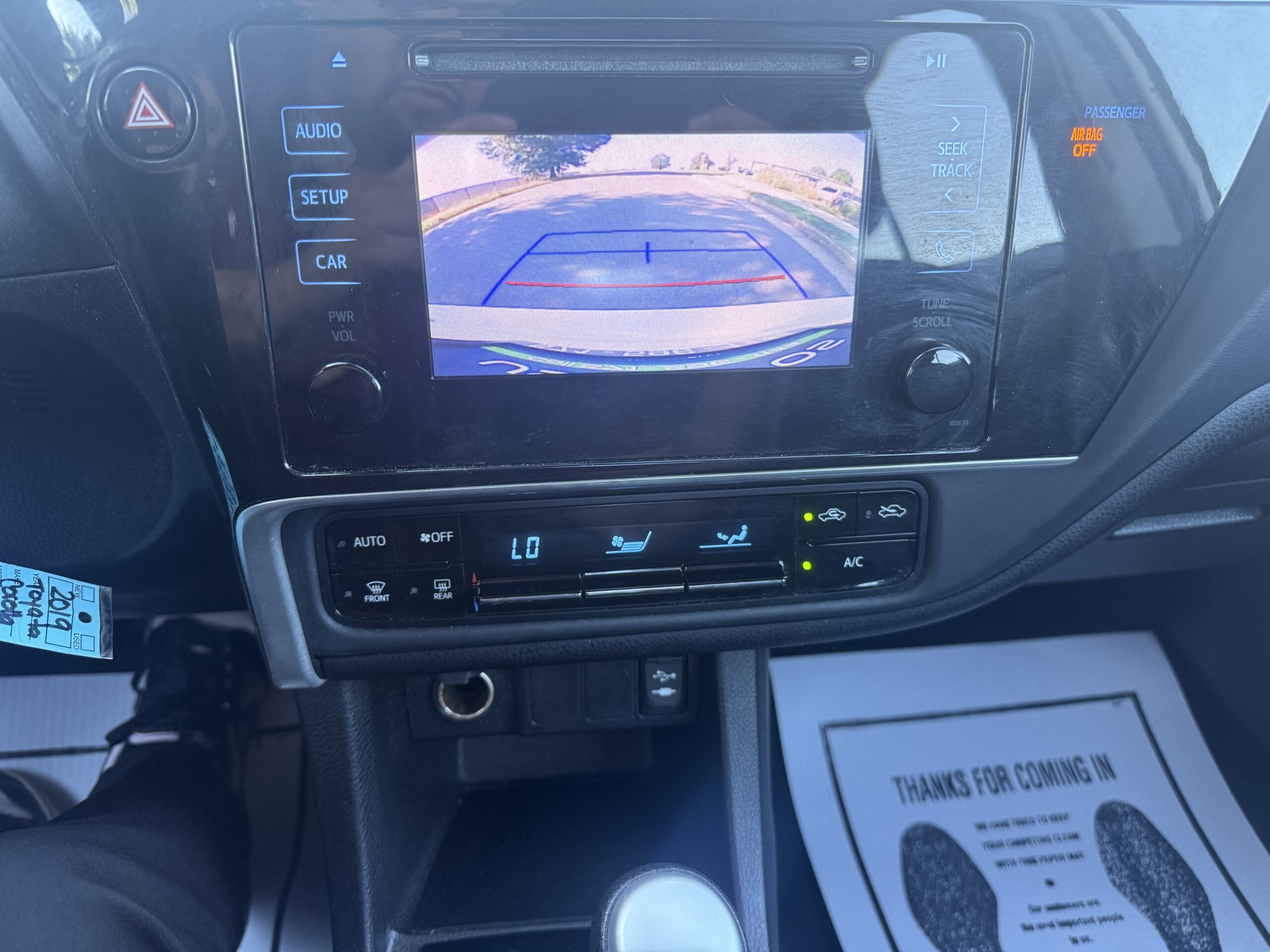 
								TOYOTA COROLLA LE 2019 full									
